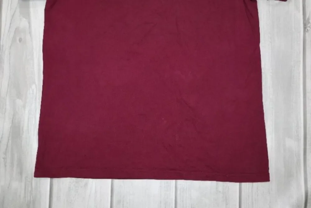 Old Spruce Brewing Happy Trails Beer Men's XL Maroon T-Shirt West Virgina Tree